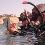 PADI IDC Staff Instructors Scoring in Coonfined Water