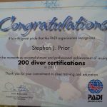 Congratulations from PADI